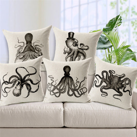 Almohada de Algodón Mr. Octopus