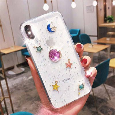Funda iPhone Diseño Espacio Estrella - Protección Compatible - Image 2