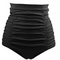 Braguita de Bikini Cintura Alta Brasileña Ajustable para Mujer