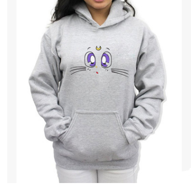 Sudadera con capucha y forro de terciopelo para mujer - Image 4