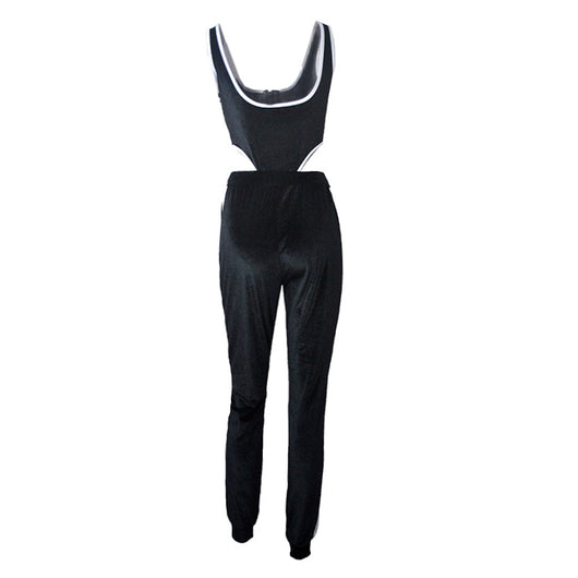 Jumpsuit sin mangas con cutouts y cierre frontal - Image 17