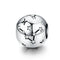 Vintage 925 Sterling Silver Plated Aquarius Star Sign Zodiac Beads Charms fit Bracelets Pisces