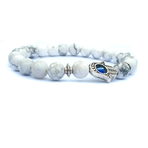 Pulsera de Piedra Ojo de Dios Bergamota