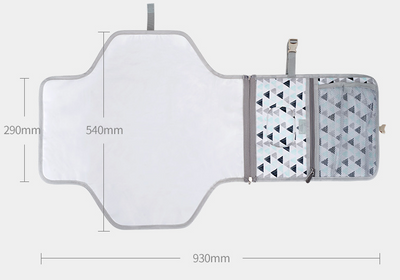 Cambiador Portátil Impermeable para Bebé con Bolsa de Viaje - Image 9