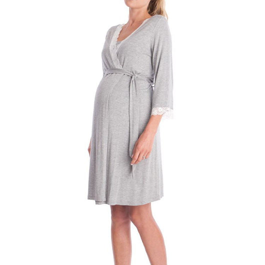 Camisón de Maternidad Cómodo y Elegante para el Embarazo - Image 7