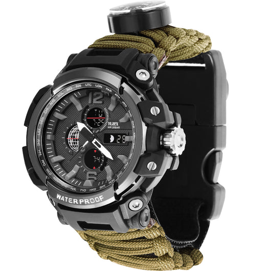 Reloj Deportivo Multifuncional Resistente al Agua con LED para Montañismo y Viajes - Image 14