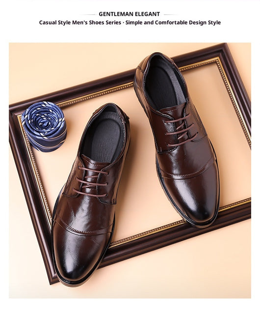 Zapatos de Cuero Formal para Hombre de Negocios - Image 10