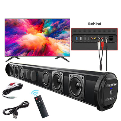 Barra de Audio Inalámbrica Bluetooth para Cine en Casa