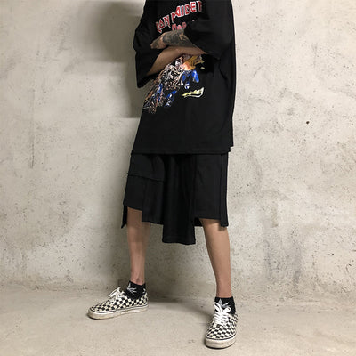 Pantalones Japoneses de Corte Irregular Cinco Puntos - Image 7