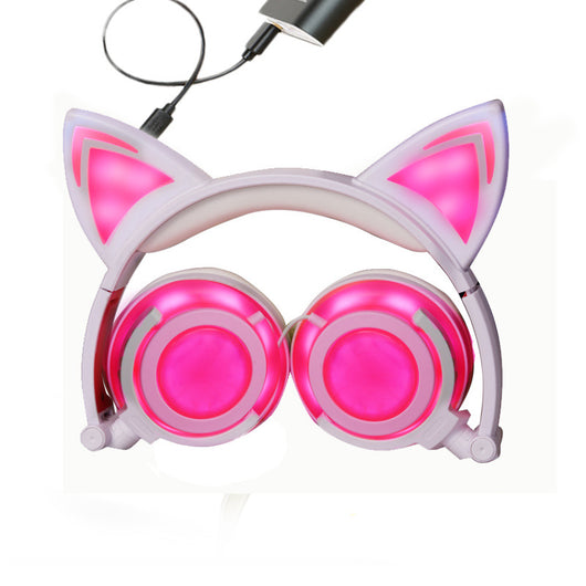 Audífonos Inalámbricos con Orejas de Gato Luminosas y Diseño Plegable - Image 21