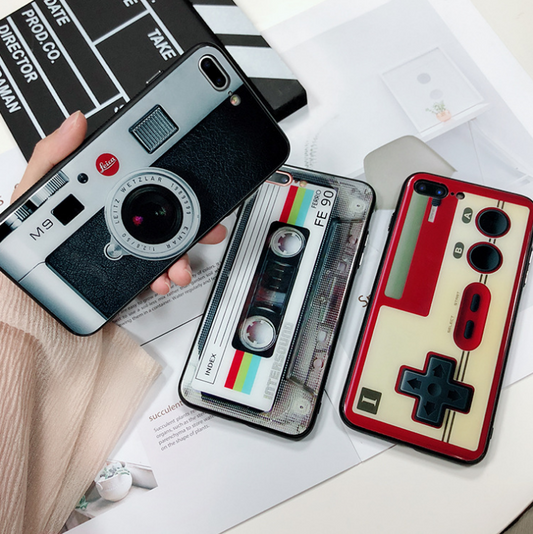 Funda iPhone Diseño Cerveza Retro Gameboy - Compatible 5 5S SE 6 6S 7 8 Plus X