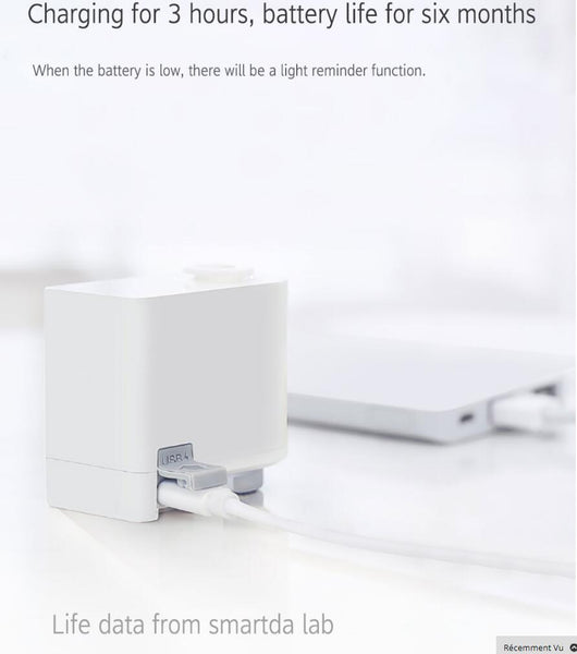 Aireador Inteligente con Sensor Infrarrojo y Carga USB - Image 3