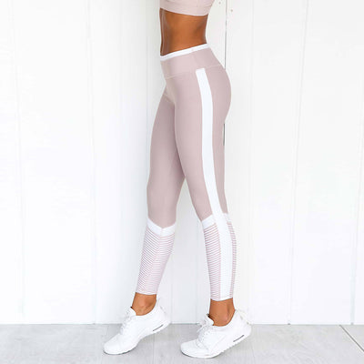 Leggins Deportivos con Estampado y Costuras de Diseño para Yoga y Fitness - Image 2