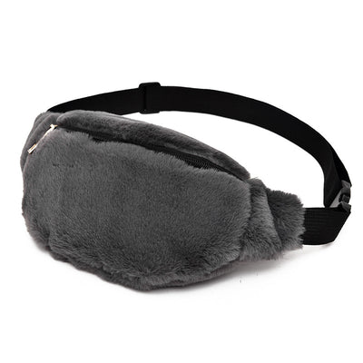 Bolsa de Cintura en Pelaje Artificial - Estilo y Comodidad - Image 11