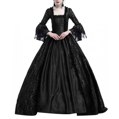 Vestido con Mangas Acampanadas de Encaje - Image 3