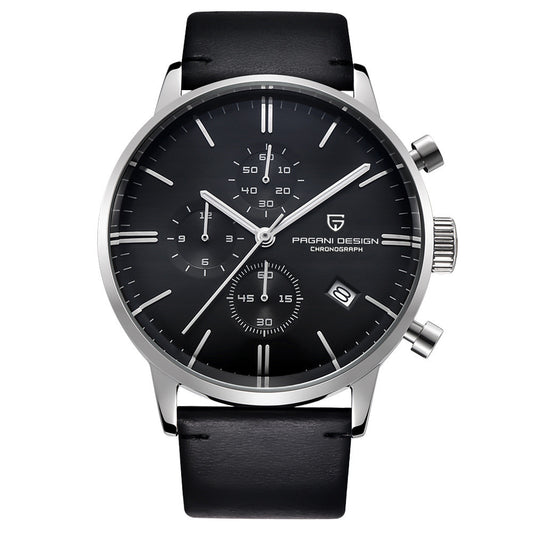 Reloj Calendario Multifunción de Tres Esferas
