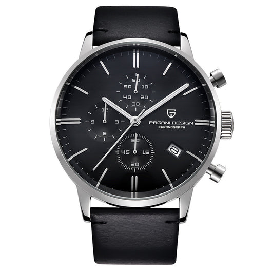 Reloj Calendario Multifunción de Tres Esferas