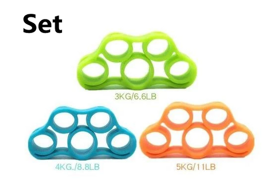 Bandas Extensoras de Dedos con 3 Niveles de Resistencia - Image 9