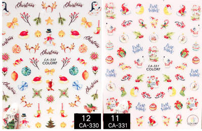 Stickers de Uñas Navideños - Image 29
