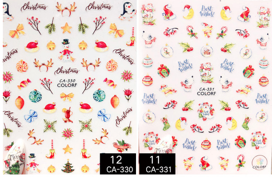 Stickers de Uñas Navideños - Image 29