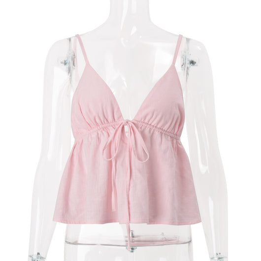 Chaleco Deportivo Escotado con Cordones - Diseño Hot Girl - Image 20