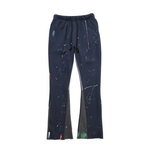 Pantalones Casuales con Costuras de Color Degradado - Image 23