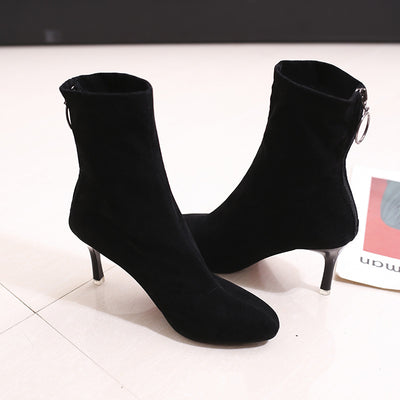 Botas Invierno Mujer Caña Alta con Elástico - Image 3