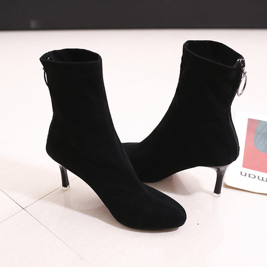 Botas Invierno Mujer Caña Alta con Elástico - Image 3