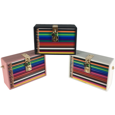 Estuche Organizador de Lápices de Color con Cierre de Seguridad