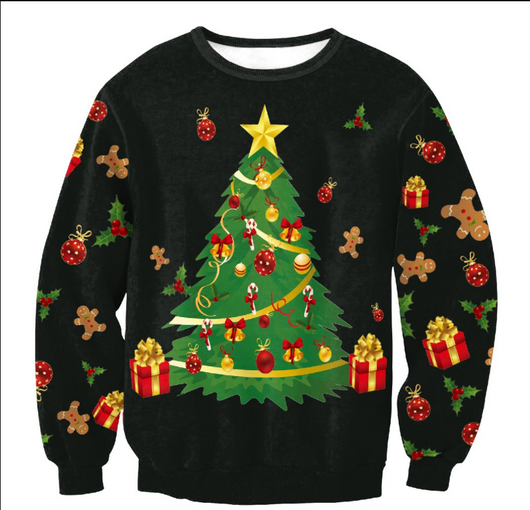 Suéter Navideño Divertido Santa Elfo Vacaciones para Hombre y Mujer - Image 20