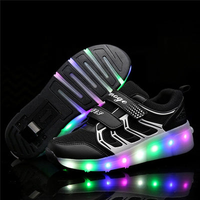 Patines con Rueda Motorizada USB Recargable para Niños - Diseño Colorido - Image 11
