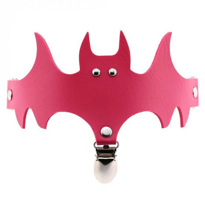 Calcetines de Muslo con Alas de Murciélago y Anillo de Cuero para Halloween - Image 17