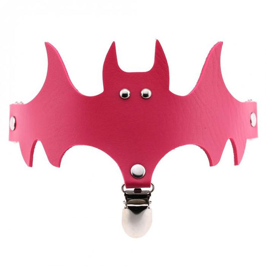 Calcetines de Muslo con Alas de Murciélago y Anillo de Cuero para Halloween - Image 17