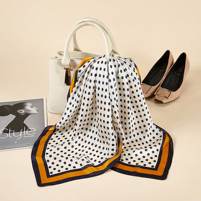 Pañuelo Multiusos Estampado de Lunares para Mujer - Image 3