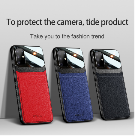 Funda Samsung S20 Cuero con Vidrio Templado - Protección Antichoque Premium - Image 4