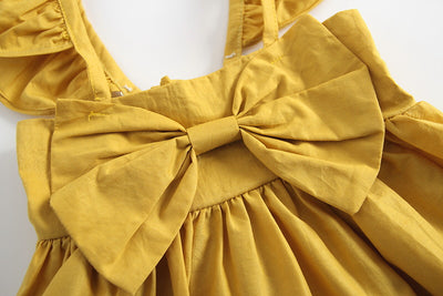 Vestido con Mangas Volantes y Lazo - Image 14