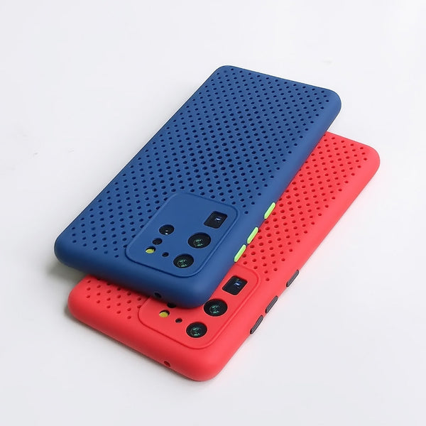 Funda Samsung S20 Ultra de Colores Contrastantes con Orificio de Precisión