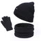 Conjunto de Abrigo: Gorro, Bufanda y Guantes en Lana Térmica