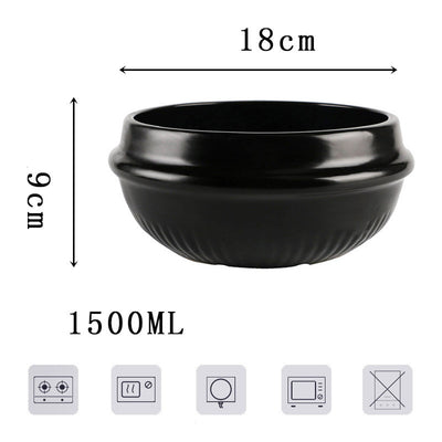 Tazón Instantáneo Coreano Bibimbap con Polvo de Papa y Cerámica - Image 8