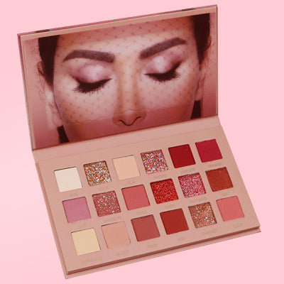 Paleta de 18 Sombras Oculares Perladas y Mate - Tonos Tierra Profesional - Image 5
