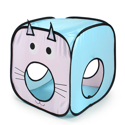 Carpa Plegable para Gatos con Túnel Interactivo - Image 4