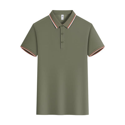 Polo de Seda Helada para Verano - Manga Corta con Solapa - Image 13