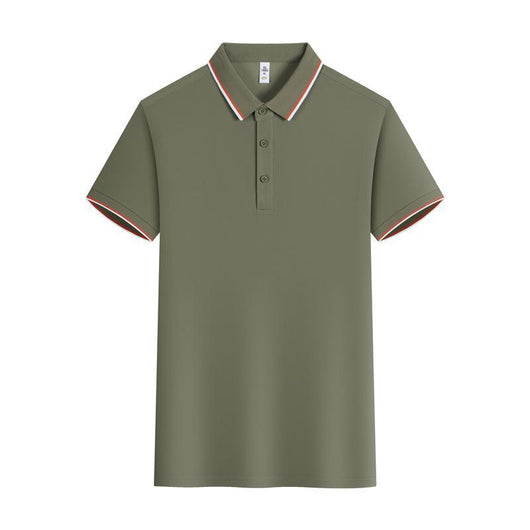 Polo de Seda Helada para Verano - Manga Corta con Solapa - Image 13