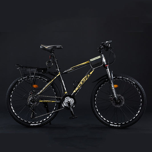 Bicicleta de Montaña con Amortiguación de Velocidad Variable