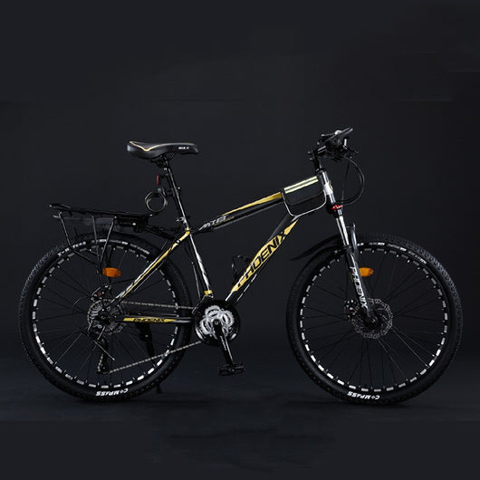 Bicicleta de Montaña con Amortiguación de Velocidad Variable