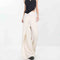 Pantalones Sueltos Negros Casuales para Mujer - Corte Recto