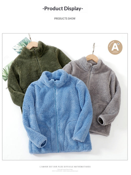 Abrigo Acolchado Forrado en Polar para Padres e Hijos - Image 19