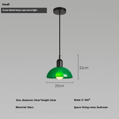 Lámpara Colgante Bauhaus Retro de Cristal para Restaurante - Image 52