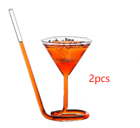 Vaso para Cócteles con Pajita - Image 9