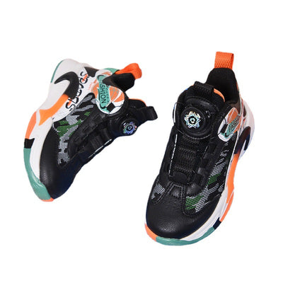 Zapatillas de Baloncesto Alto Confort con Sistema de Botones Giratorios Automáticos - Image 5
